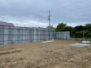 木造2階建て高齢者向け住宅新築スタート